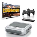 Classic Retro Game Console - Super Console X PRO Emuelec/Android System,Emulator Console Preinstalled 117,000+ Video Games,65+ Emulators.Support 2.4G+5G,Plug & Play Video Game Console