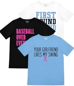 Baseball Lifestyle 101 First Round Bound Youth T-Shirt Bundle - YXL