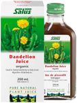 Salus Dandelion Fresh Plant Juice | Herbal Supplement for Kidney and Liver Cleanse and Detox| Diuretic -- Reduces Swelling and Water Retention | With Vitamin C, Minerals, and Antioxidants