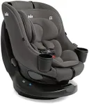 Joie Chili Spin 360 2-in-1 Rotating Convertible Car Seat with a 360 Spin and Easy Installation - Lower Anchor Attachment or Vehicle Belt Installation (Thunder)