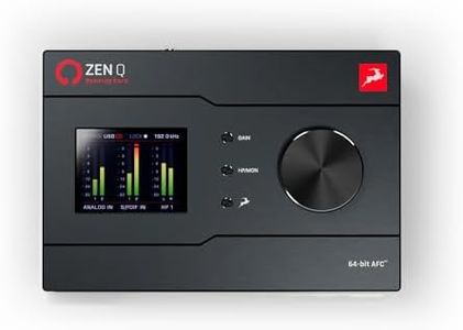 Antelope Audio Zen Q Synergy Core 14x10 Bus-Powered Thunderbolt 3 Audio Interface with Onboard Real-Time Effects and Expandable I/O