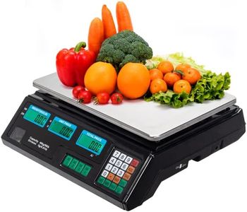 40kg/5g Electronic Price Computing Scale LCD Digital Commercial Food Meat Weighting Scale