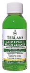 TERLANS Art Paint Brush Cleaner Lemongrass Scented, 3.38 fl oz (100 ml) | For Acrylics and Oil Paint