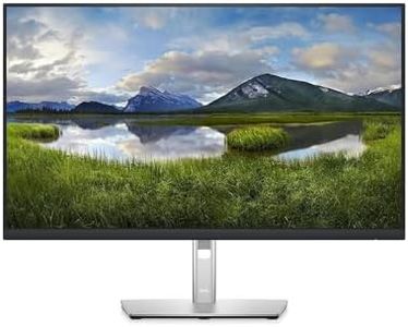 Dell P2722H 27 Inch FHD (1920 x 1080) Monitor, 60 Hz, IPS, 5 ms, Ultrathin Bezel, 99% sRGB, DisplayPort, HDMI, 4X USB, Adjustable Stand (Height, Pivot, Swivel, Tilt), Black