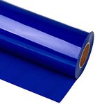 HIKENRI Heat Transfer Vinyl Bundle 12" x 10' Feet Rolls, HTV for Silhouette Cameo Easy to Cut & Weed, DIY Heat Press Design for T-Shirt, Clothes, Hats and Other Textiles (Blue)