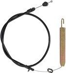 BlueStars 175067 Deck Clutch Cable - for Craftsman LT1000 LT2000 DLT 3000 AYP Husqvarna Poulan Ryobi 42” Riding Lawn Mowers - Replaces 169676 532169676 532175067 21547184