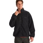 Marmot Men's Aros Fleece Jacket, Warm fleece jacket, full zip outdoor sweatshirt, breathable and wind-resistant sweater