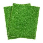 Artificial Dog Grass Pee Pad 20”x 25”, Indoor Potty Training Turf for Puppy, Easy to Clean with Strong Permeability, 2-Pack