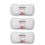 Bernat Softee Baby Baby Baby Yarn - 3 Pack of 120g/4.25oz - Acrylic - 3 DK (Light) - 310 Yards - Knitting/Crochet