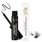 Lash Sealer 5ML Overnighter B&Q Lash Sealer for Cluster Lashes Lash Extension Sealant Healthy Lash Sealant Lash Overnight Sealer Longer Life Coating Lash Seal (Black,5ml)