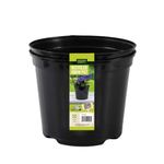 BOSMERE 7.5 Litre N203 Round Container Pot (Pack of 2), Black