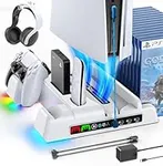 PS5 Stand and Cooling Station with 