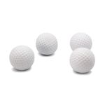 Short Flight Foam Practice Golf Balls White 4 ct