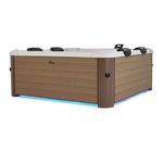 MSpa Oslo 4-6 Person Portable Hot Tub - 13A Plug & Play (Oslo Amber)