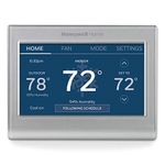 Honeywell Home RTH9585WF1004 Wi-Fi Smart Color Thermostat, 7 Day Programmable, Touch Screen, Energy Star, Alexa Ready, C-Wire Required