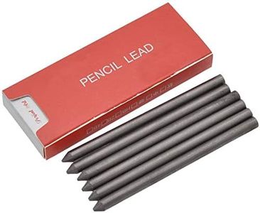 COZYEXPR 4MM Mechanical Pencil Leads - Graphite, Soft, Medium, Hard - Clutch Pencil Refills for Drafting, Shading, Crafting, Sketching, Wood Working - 6 PCS