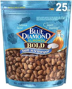 Blue Diamond Almonds Salt N' Vinegar Flavored Snack Nuts, 25 Oz Resealable Bag (Pack of 1)