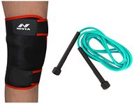 Nivia Neoprene Adjustable Knee Support (Black) (Nivi1) 1515Gr Other Trainer Jump Ropeothers(Green)