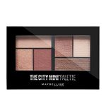 Maybelline New York Eyeshadow Palette, 6 Highly Blendable Shades, Sheer Finish, City Mini Palette, 5th Avenue Sunset, 6.4g