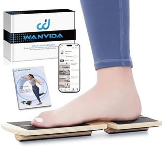 Ankle Foot Strengthener Exerciser for Sprained, Single Leg Balance Board, Posture Corrector, Foot Stretcher for Plantar Fasciitis Relief