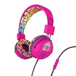 JLab Limited Edition My Little Pony JBuddies Studio Over-Ear Kids Wired Headphones, Toddler Headphones, Kid Safe, Volume Limiter, Folding, Adjustable, Noise Isolation, with Mic