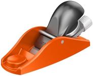 JORGENSEN 3.5" Mini Wood Planer - Mini Hand Planer for Woodworking, Block Plane, Small Hand Plane for Trimming, Wood Planing, Craft, Professional Ductile Iron Body, Adjustable Cutting Depth