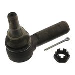 febi bilstein 12975 Tie Rod- / Drag Link End with castle nut and cotter pin, pack of one