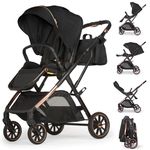 Lejoux+ Baby Pushchair (Pure Black)