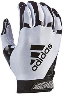 adidas ADIFAST 3.0 Youth Football Receiver Glove, White/Black, X-Large