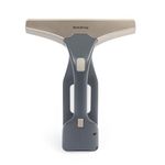 Beldray Cordless Window Vacuum Plus – Handheld & Rechargeable Vac for Streak Free Windows, Mirrors & Glass Cleaning, 100 ml Removable Water Tank, Includes Spray Bottle & Wipe Pad, Titanium, BEL01985