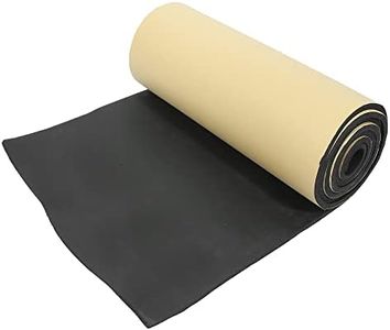 uxcell 394mil 16sqft Car Cell Floor Door Foam 10mm Sound Deadening Insulation Mat 20"x118"