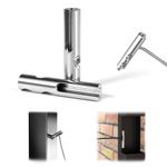 Muzata 20Pack 1/8" Swageless Invisible Cable Railing Kit Toggle Anchor Terminal T316 Stainless Steel for Wire Rope for Metal Post Stair Adjustable Angle Deck HiddenGrace System CB17,CL1 CV1