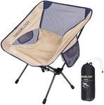 TREKOLOGY Folding Camping Chairs For Adults Ultra Lightweight Camping Chair Portable Camping Chairs Folding Chair Camping Portable Chair Camp Chair Camping Seat Foldable Camping Chair YIZI N1