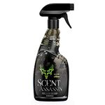 Scent Assassin Scent Spray for Hunting Spray - Unscented 16 oz - Scent Away for Hunting - All Natural Human Odor Spray - Camping Accessory