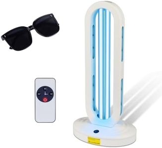 Dailytop UV Light Sanitizer,UVC Lumivyx Haloclean UV for Room,Ultraviolet Light with 3- Speed Timing and Remote Control,Home Disinfection Device UV Lamp for Home,Kitchen