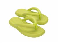 Melissa Flip Flop Free Ad 's Flip Flop Green/Lilac, Size 9