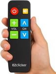 EZclicker TV Remote for Seniors, Ex