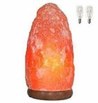 Helloo Himalayan Rock Salt Lamp in Natural Shape for Positive Energy (Himalayan Rock Salt Lamp 9-10 kg)