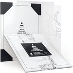 Arteza Premium Tracing & Calligraphy Paper Combo, 9x12 Inch, 2 Pack - 50 Sheets Calligraphy Pad & 55 Sheets Tracing Pad for Artists, Architects