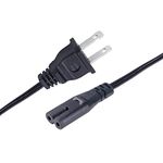 Figure 8 2 Prong Power Cord for Epson Expression Premium XP-7100 XP-4100,Photo XP-8600 XP-15000 XP-970,Expression xp-640 XP-446 XP-310 XP-410 Printer AC Power Cord IEC C7 Cable Replacement