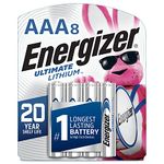 Energizer Ultimate Lithium AAA Batteries (8 Pack), Lithium Triple A Batteries