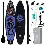 FEATH-R-LITE Inflatable Stand Up Paddle Boards Ultra-Light Paddleboard with SUP Accessories for Adults & Youth of All Skill Levels
