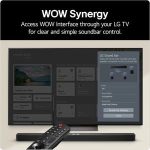 LG Bluetooth Soundbar – Wireless TV Audio Speaker
