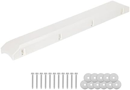 Nexivis 48 Inch Boat Dock Bumpers for Piling & Edge – Heavy Duty Marine Fenders with Stainless Steel Screws, UV Resistant Closed-Cell Foam for Horizontal Deck, Vertical Poles, Post, Pylon