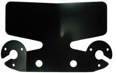 Tow bar bumper protector, BLACK, La