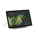 Google Pixel Tablet - Android Tablet With 11-Inch Screen, Smart Home Controls, And Long-Lasting Battery - Hazel - Gb 8.00, Bluetooth, Black