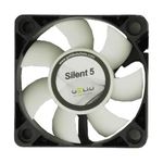 GELID Solutions Silent 5 – 3-Pin fan of 50mm for Standard Case | Silent Operation | Optimized Fan Blades | High Airflow & High Static Pressure