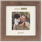 Lawrence Frames Walnut Classic Frame - Best Dad Ever 4x6