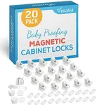 20 Pack Magnetic Cabinet Locks Baby