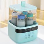 Lifelong Baby Sterilizer for Feeding Bottles-Bottle Warmer for Babies-Bottle Sterilizer Machine -Newborn Baby Travel Essentials -Baby Bottle Sterilizer -Capacity Of 4 Baby Bottles-Bottle Sterilization